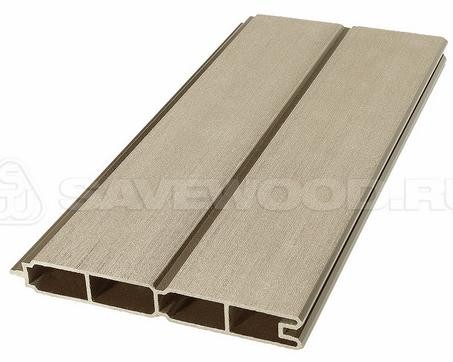 Заборный профиль из ДПК Savewood SW Agger матовый тик купить в Уссурийске