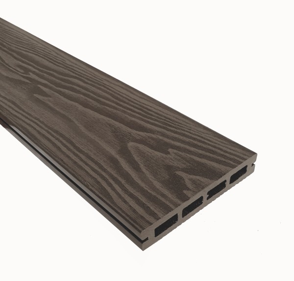 Террасная доска из ДПК Terrapol Смарт 3D Пустотелая с пазом Тик Киото купить в Уссурийске