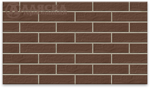 Фасадные Термопанели Аляска Braun Rustic купить в Уссурийске