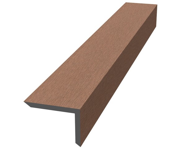 Уголок ДПК для террасной доски NauticPrime, 60x40x2900мм Кедр купить в Уссурийске