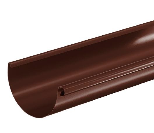 Водосток Aquasistem, система 125x90 - Водосточный желоб 3.00м RAL 8017 Коричневый купить в Уссурийске