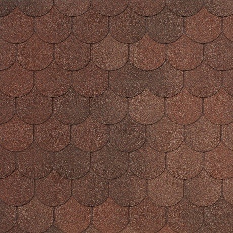 Гибкая черепица Tegola ASSISI terracotta 420 купить в Уссурийске