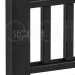 Комплект крышка/юбка для столба SEQUOIA BLACK купить в Уссурийске