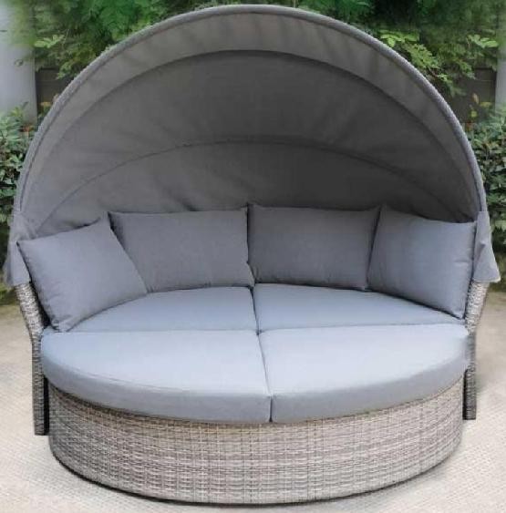 Диван-Трансформер AFINA плетеный из иск. ротанга AFM-325G Grey купить в Уссурийске
