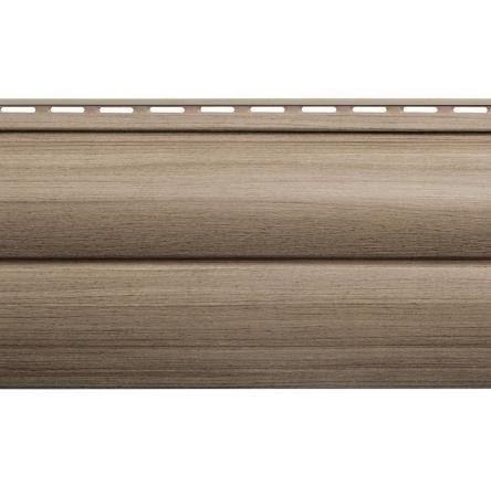 Виниловый сайдинг Люкс Blockhouse BН-03 орех купить в Уссурийске