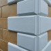 Угол Наружный к Фасадным Термопанелям Доломит Дагестанский Камень 400 мм Белый купить в Уссурийске