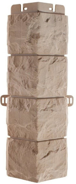 Фасадная панель Наружный угол фагот (талдомский), 0,45 х 0,13м (н) купить в Уссурийске