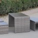 Диван-Трансформер AFINA плетеный из иск. ротанга S330G-W78 Grey купить в Уссурийске