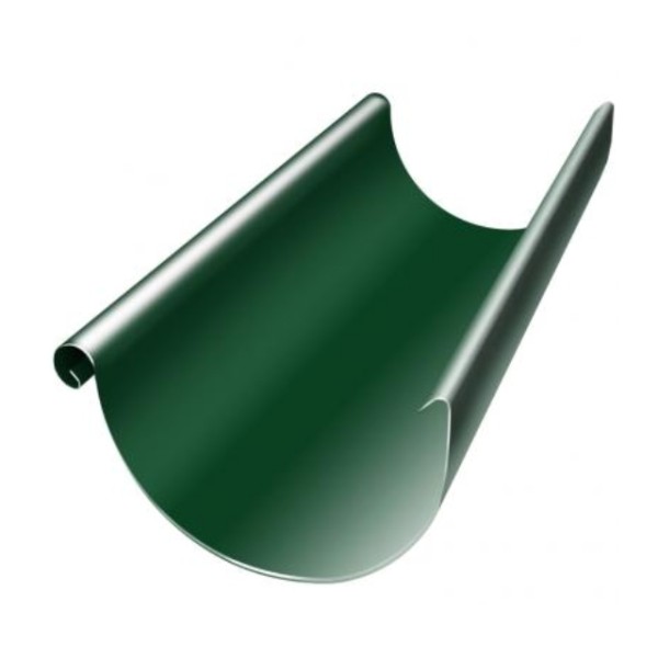 Водосток Grand Line 125x90 – Желоб 3м RAL 6005 купить в Уссурийске