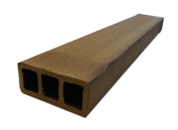 Перила (венге и коричневый) Дерево Пласт купить в Уссурийске