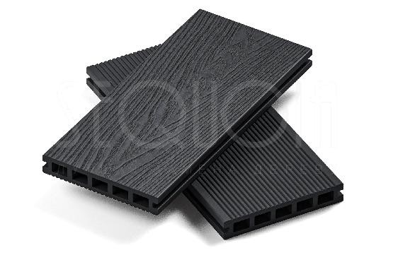 Доска террасная ДПК 3D SEQUOIA Evolution WOOD BLACK купить в Уссурийске