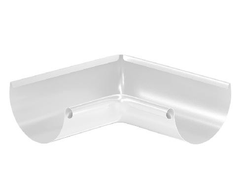 Водосток Aquasistem, система 150/100 - Угол желоба, внутренний 90° RAL 9003 Белый купить в Уссурийске