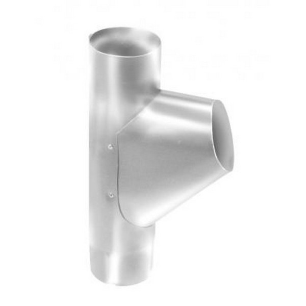 Водосток Grand Line 150x100 – Тройник RAL 9003 купить в Уссурийске