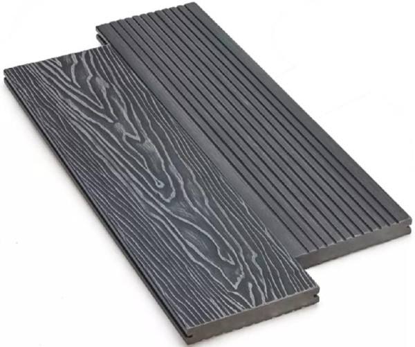 Террасная доска ДПК Deckart Monolit 3D Графит купить в Уссурийске