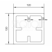 Столб SEQUOIA Evolution 3D WOOD GRAY купить в Уссурийске