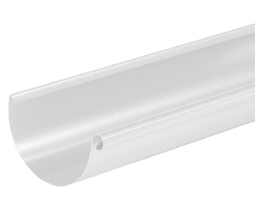 Водосток Aquasistem, система 125x90 - Водосточный желоб 3.00м RAL 9003 Белый купить в Уссурийске