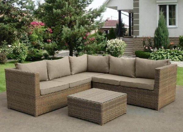 Комплект мебели AFINA плетеной из иск. ротанга YR825B Beige купить в Уссурийске