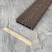 Террасная доска из ДПК  Latitudo Euro 3D 139х27 Шоколад купить в Уссурийске