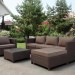 Комплект мебели AFINA плетеной из иск. ротанга YR821A Brown/Beige купить в Уссурийске