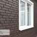 Фасадная панель Ю-Пласт Стоун Хаус Кирпич Коричневый купить в Уссурийске