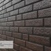 Фасадная панель Ю-Пласт Стоун Хаус Кирпич Коричневый купить в Уссурийске
