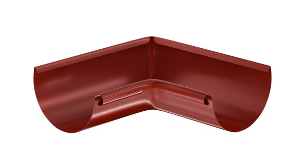 Водосток Aquasistem, система 125x90 - Угол желоба, внутренний 90° RR 29 Бургундский купить в Уссурийске