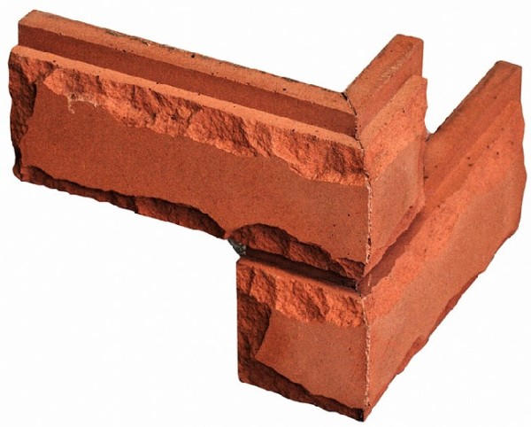 Угловой элемент Кирисс Фасад Колотый кирпич купить в Уссурийске