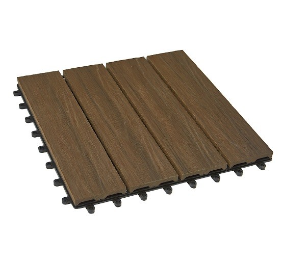 Садовый паркет дпк CM Garden Modern, 300х300 мм, PATINA BROWN (Патина коричневый) купить в Уссурийске