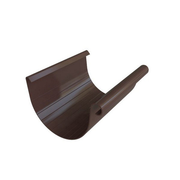 Водосток Альта-Профиль ПВХ – Желоб водосточный 4м (коричневый) купить в Уссурийске