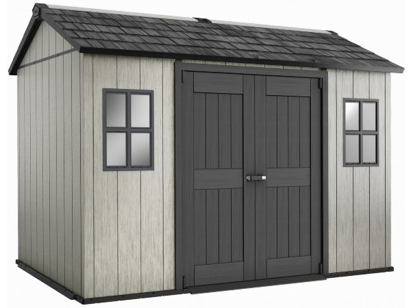 Хозблок пластиковый Oakland 11*7.5"SD (по полу внутри 8,0 кв.м.) Можно красить купить в Уссурийске