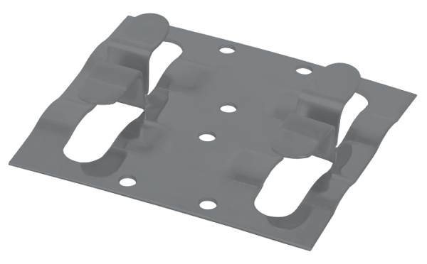 Кляймер рядный Grinder для монтажа наличника серый купить в Уссурийске