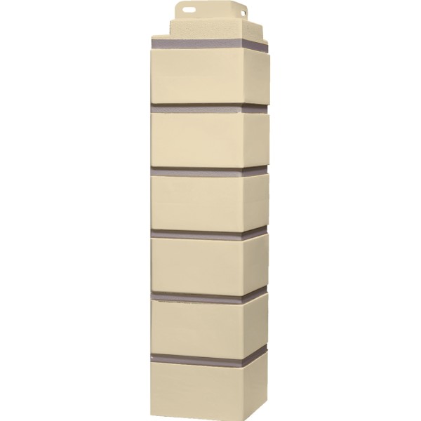 Угол Фасайдинг Серия «Кирпич клинкерный» Желтый купить в Уссурийске