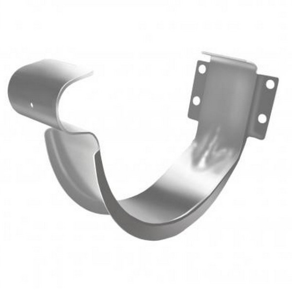 Водосток Grand Line 125x90 – Держатель желоба RAL 9003 купить в Уссурийске