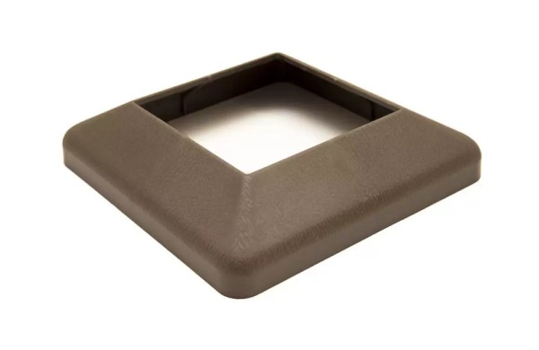 Крышка нижняя ПВХ для столба Deckart 125х125 Венге купить в Уссурийске