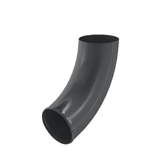 Водосток Aquasistem, система 150/100 - Отвод трубы RAL 7024 Тёмно-серый купить в Уссурийске