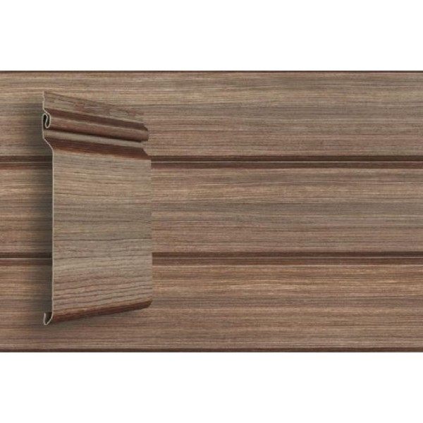 Виниловый сайдинг Grand Line Natural-Брус Tundra - Кедр купить в Уссурийске
