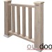 Ограждение из ДПК Outdoor Классик 3D STORM серый микс купить в Уссурийске