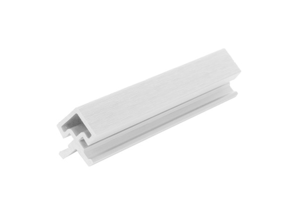 Угол внешний для фасадной панели co-extrusion, white купить в Уссурийске