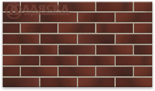 Фасадные Термопанели Аляска Cherry Glatt купить в Уссурийске