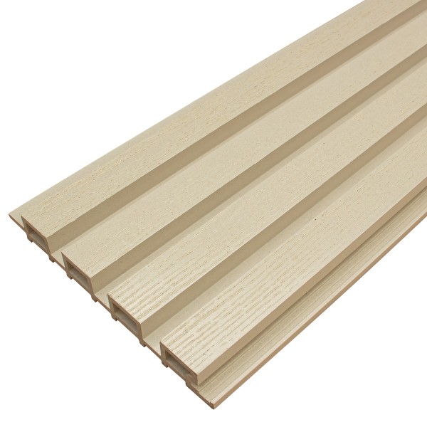 Фасадная доска из ДПК Faynag Wood Рейка Слоновая кость купить в Уссурийске