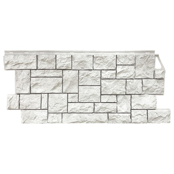 Фасадная панель FineBer, Камень Дикий, Жемчужный купить в Уссурийске