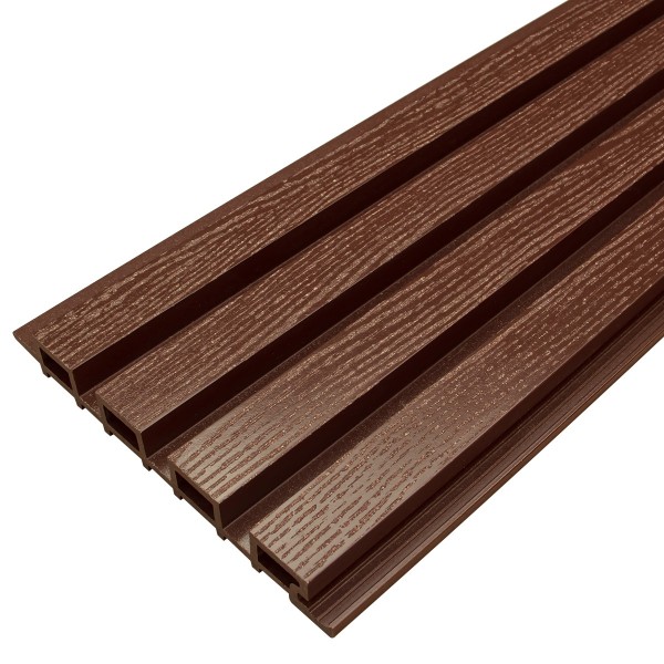 Фасадная доска из ДПК Faynag Wood Рейка Шоколад купить в Уссурийске