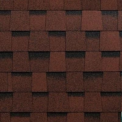 Двухслойная ламинированная черепица Shinglas, серия Фазенда – Красный купить в Уссурийске