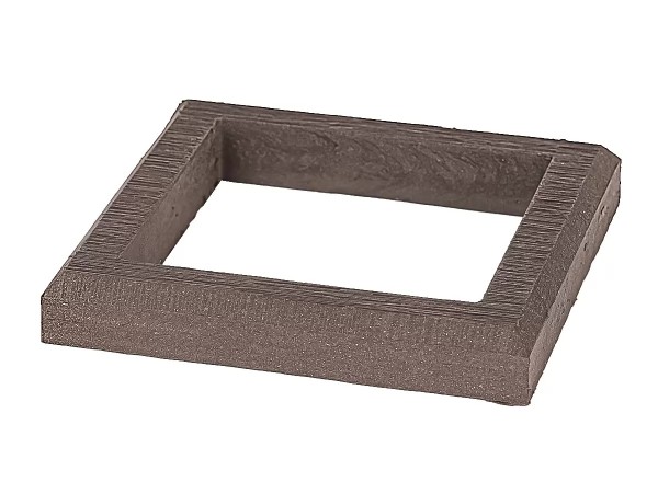 Рамка ДПК для столба 100x100 Венге купить в Уссурийске