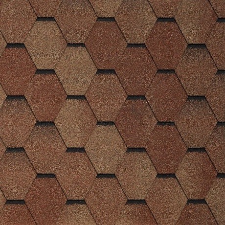 Гибкая черепица Tegola VENETO terracotta 206 купить в Уссурийске