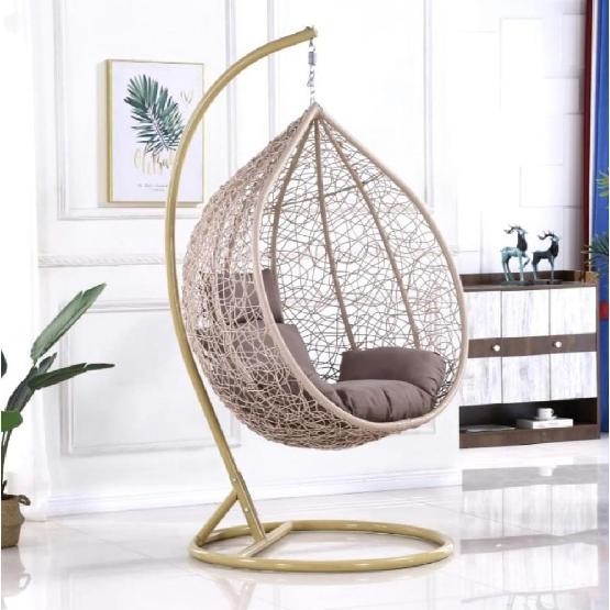 Кресло Подвесное из искусственного ротанга AFM-169A-XLB Beige купить в Уссурийске