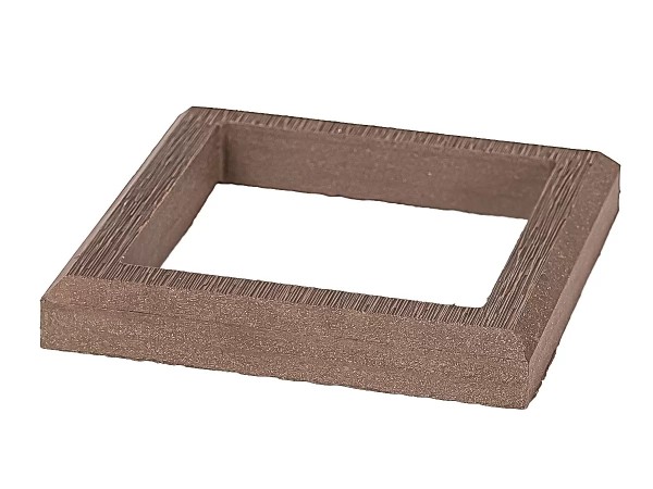 Рамка ДПК для столба 100x100 Шоколад купить в Уссурийске