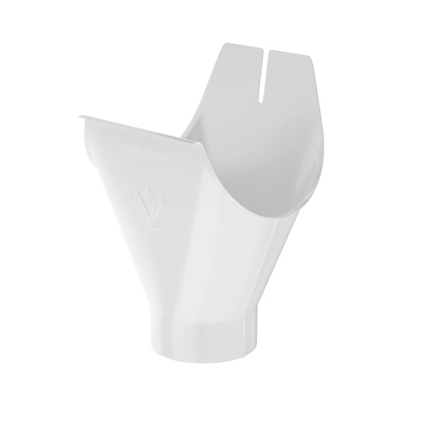 Водосток Aquasistem, система 150/100 - Воронка желоба RAL 9003 Белый купить в Уссурийске