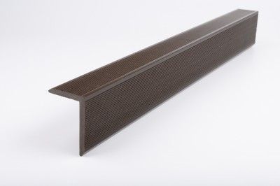 Угол торцевой Ecodecking Классик 60х40х3000 Шоколад