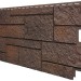 Фасадная панель VOX Sandstone (Сандстоун) темно коричневый купить в Уссурийске